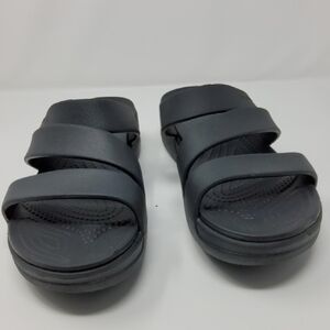CROCS Gray Women's Slippers